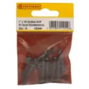 Centurion 1" x 10 Pozi Black Round Head Woodscrews (Pack of 10)