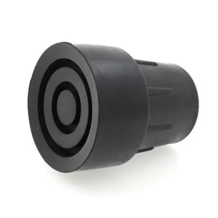 Centurion 19mm Black Rubber Crutch Ferrule