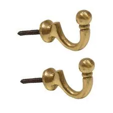 Centurion 30mm Brass Ball End Tassle Hooks
