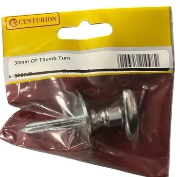 Centurion 30mm CP Thumb Turn