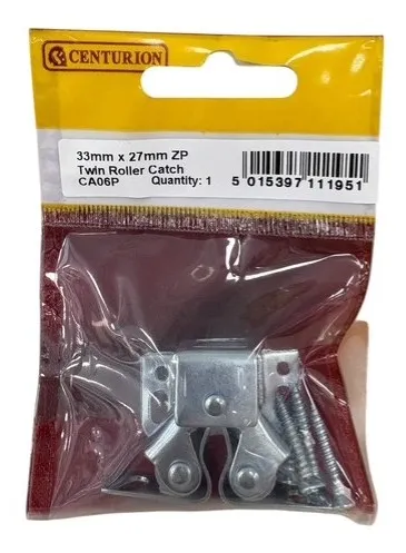 Centurion 33mm x 27mm Zinc Twin Roller Catch