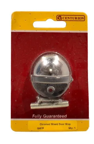 Centurion 35mm (1 3/8") Chromed Oval Shield Door Stop