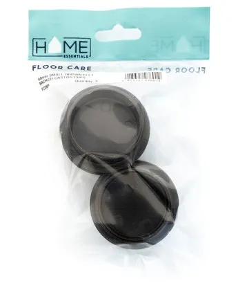 Centurion 44mm Small Brown Felt Backed Caster Cups  (Pack of 4)