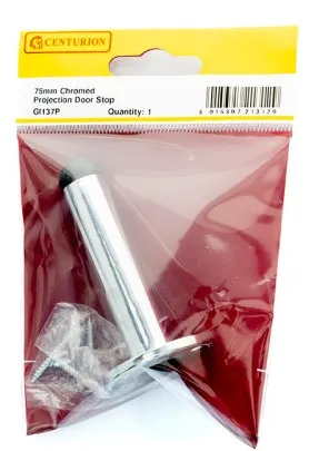 Centurion 75mm (3") Chromed Projection Door Stop