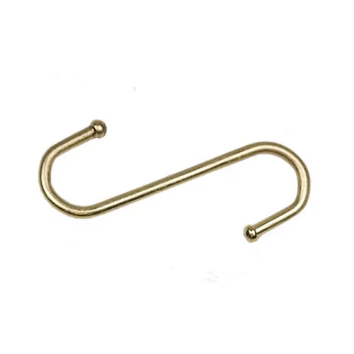 Centurion Brassed Ball End 'S' Hook
