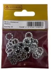Centurion M4 Zinc Steel Hex Nuts  (Pack of 40)