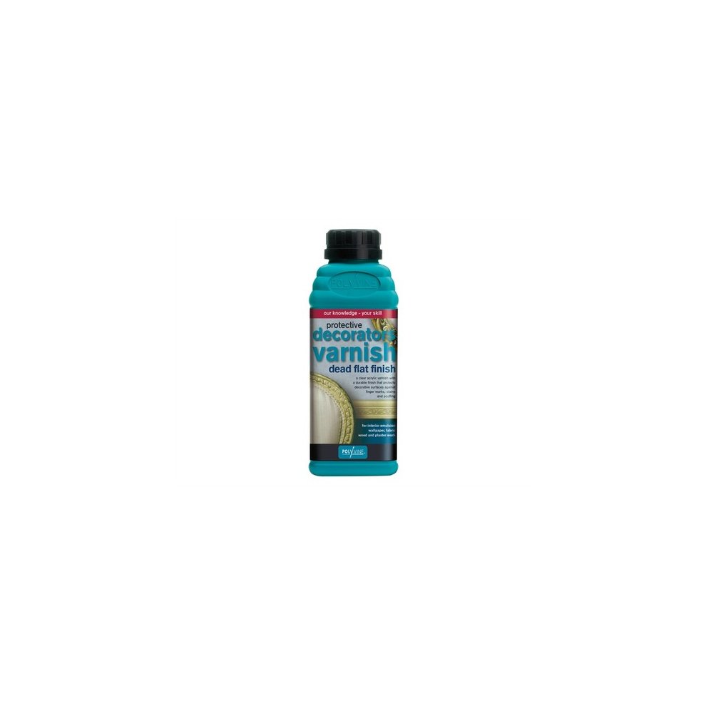 Polyvine Decorators Varnish Dead Flat 500ml