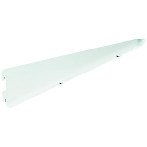 [TSBW12] Rothley Twinslot Shelving Bracket Matt White 320mm