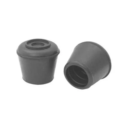 [RP19P] Centurion 19mm Black Rubber Chair Ferrule Pack of 2